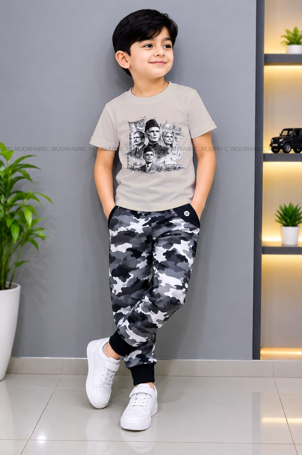 Pack of 2 Boys & Girls Premium Jersey T-Shirt and Trouser Tracksuit Set