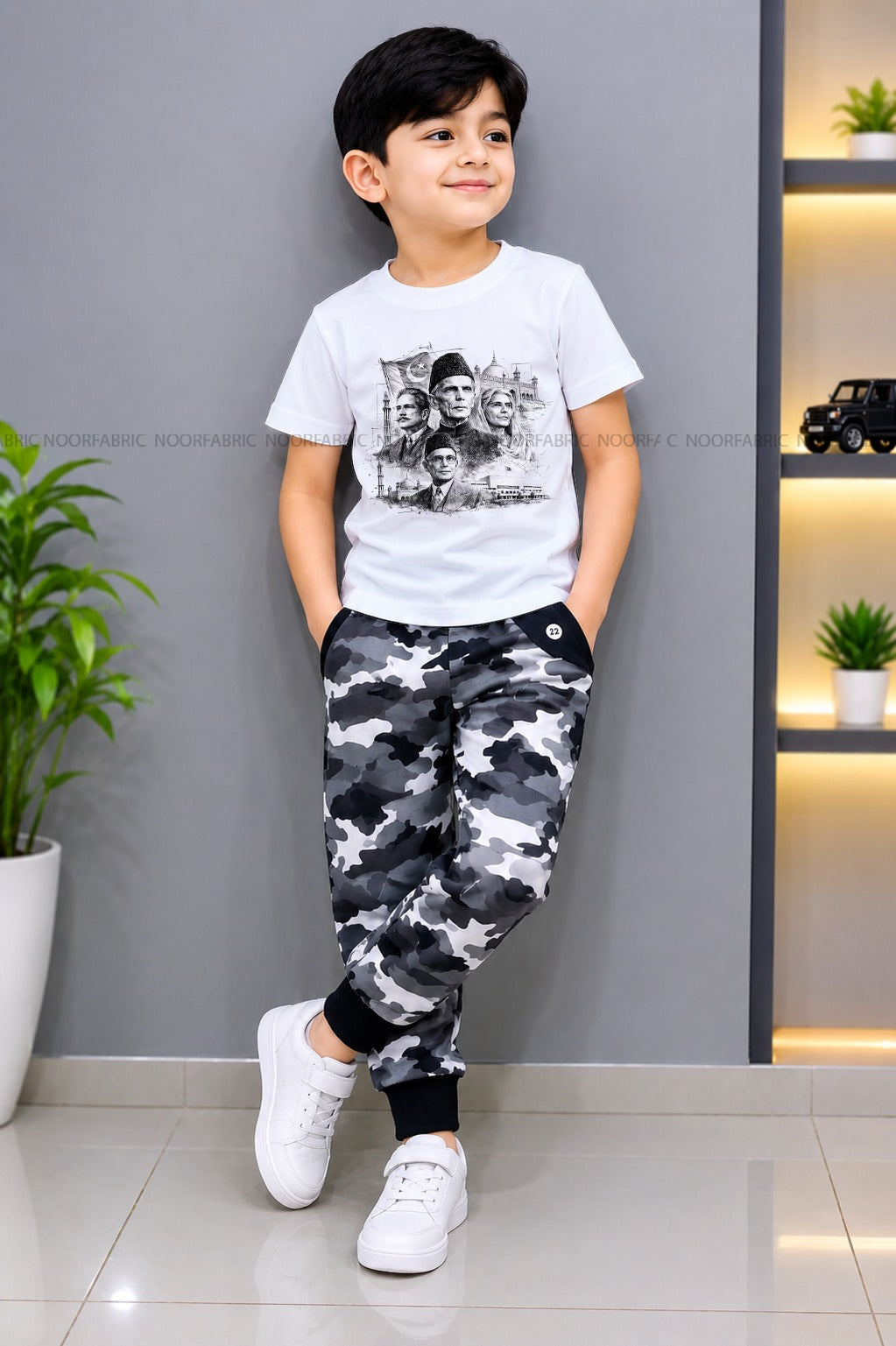 Pack of 2 Boys & Girls Premium Jersey T-Shirt and Trouser Tracksuit Set