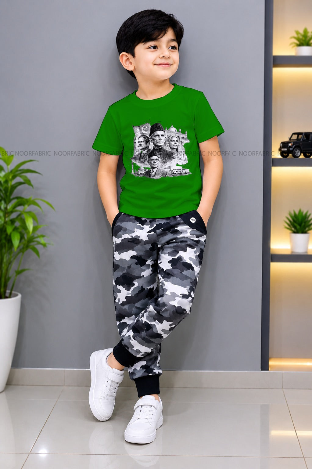 Pack of 2 Boys & Girls Premium Jersey T-Shirt and Trouser Tracksuit Set