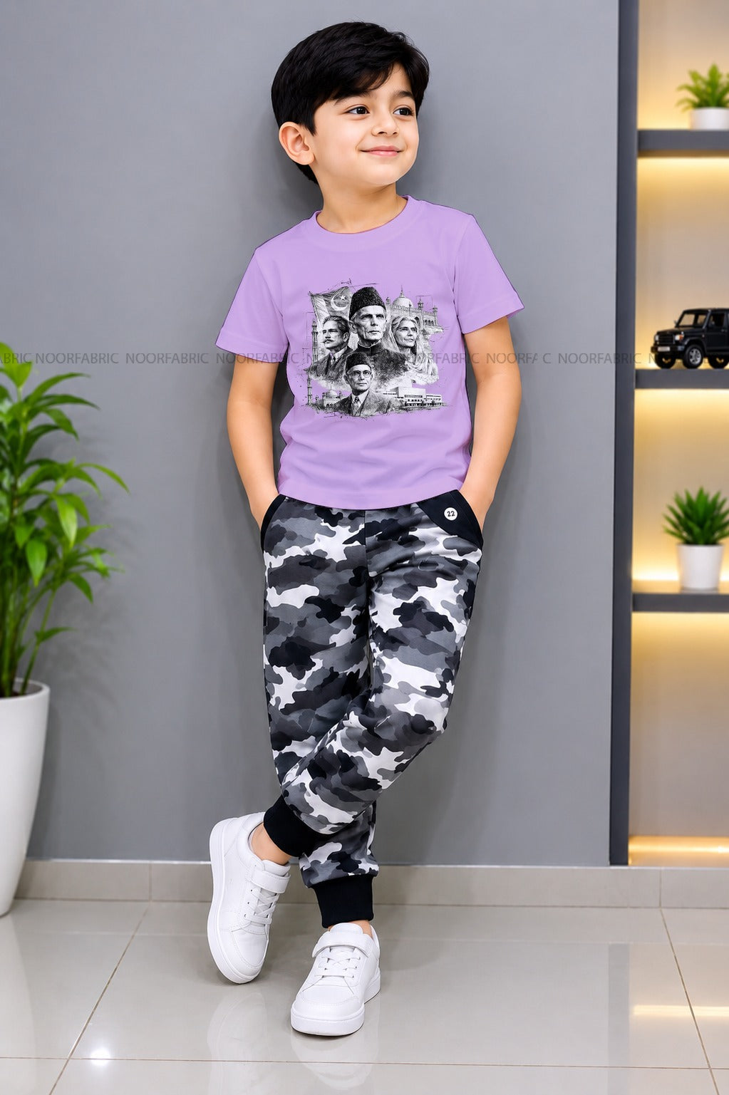 Pack of 2 Boys & Girls Premium Jersey T-Shirt and Trouser Tracksuit Set