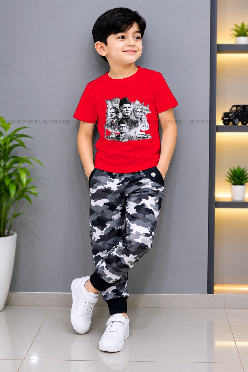 Pack of 2 Boys & Girls Premium Jersey T-Shirt and Trouser Tracksuit Set