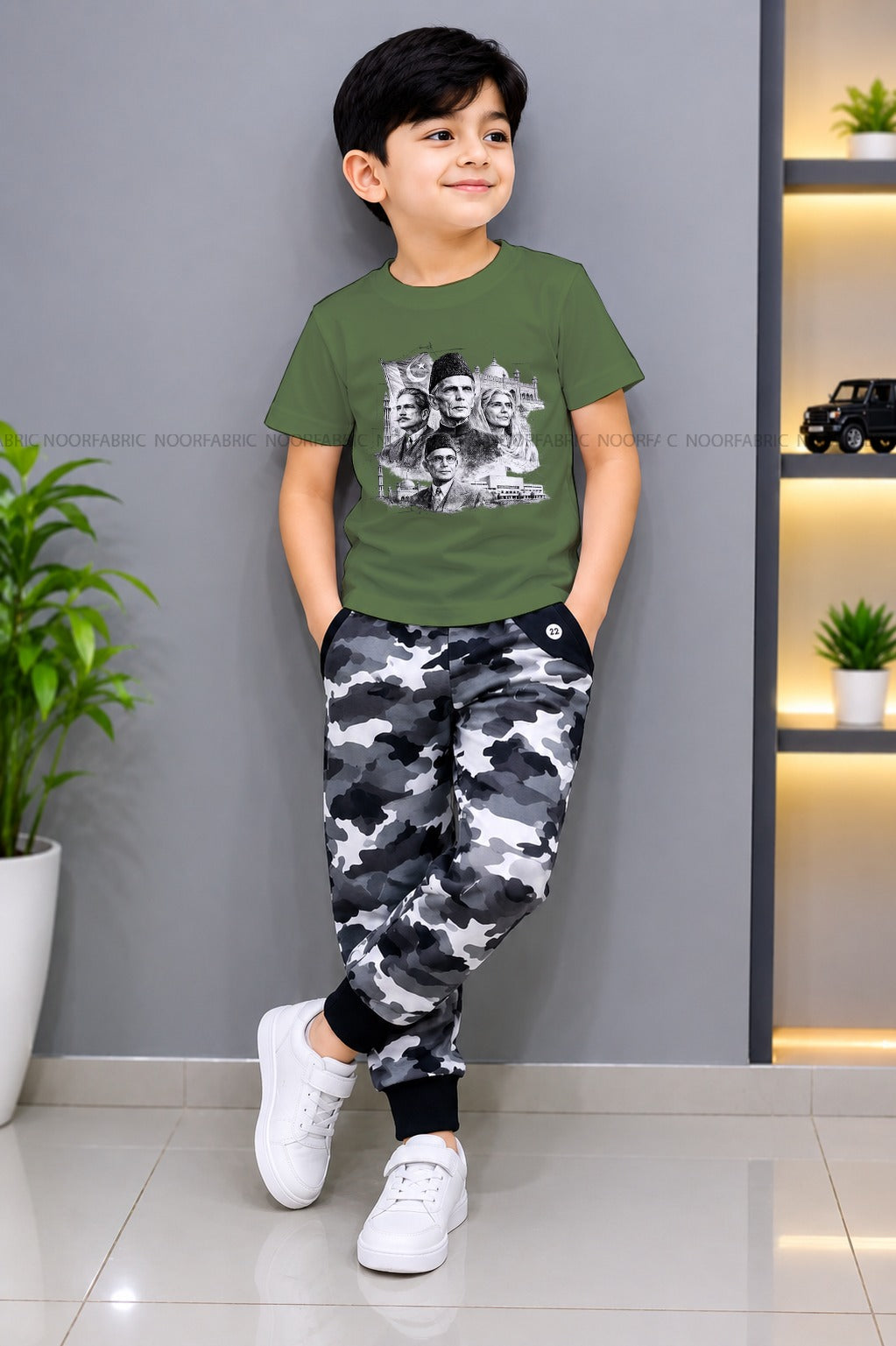 Pack of 2 Boys & Girls Premium Jersey T-Shirt and Trouser Tracksuit Set
