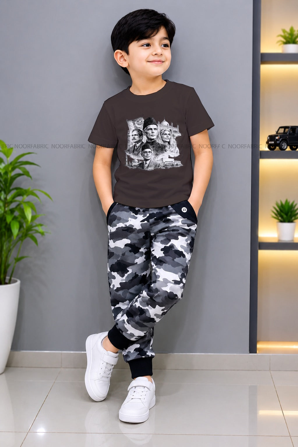 Pack of 2 Boys & Girls Premium Jersey T-Shirt and Trouser Tracksuit Set