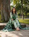 Kids 14 August Swiss Lawn 3PC Suit 💚 | Independence Day Collection