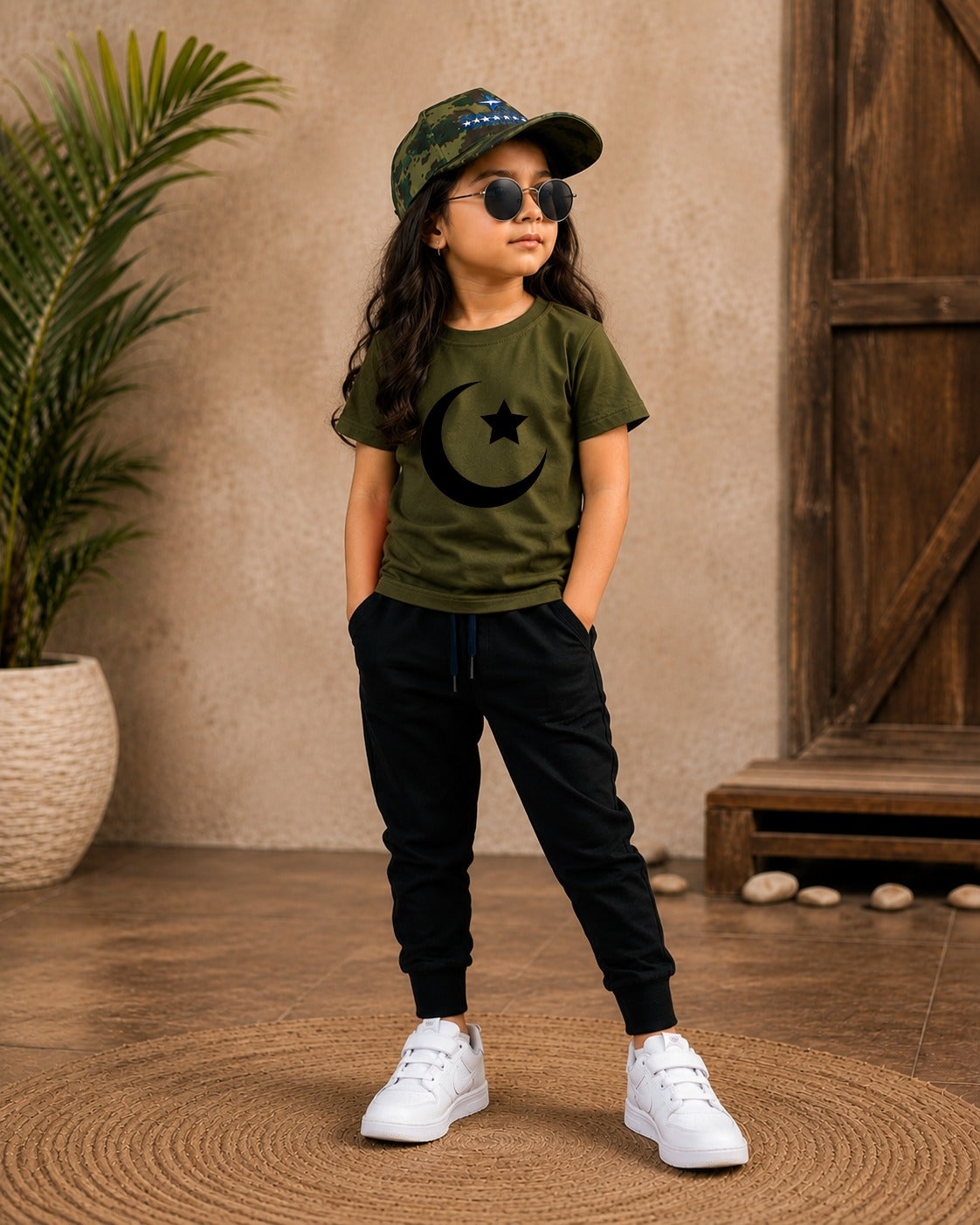 Kids Special Commando Dress Pack of 3 | DTF Printed T-Shirt Trouser