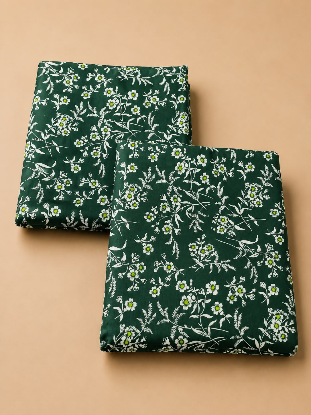 Green & White Dream Unstitched 2 Piece Mix Lawn Suit | 14 August Special Collection