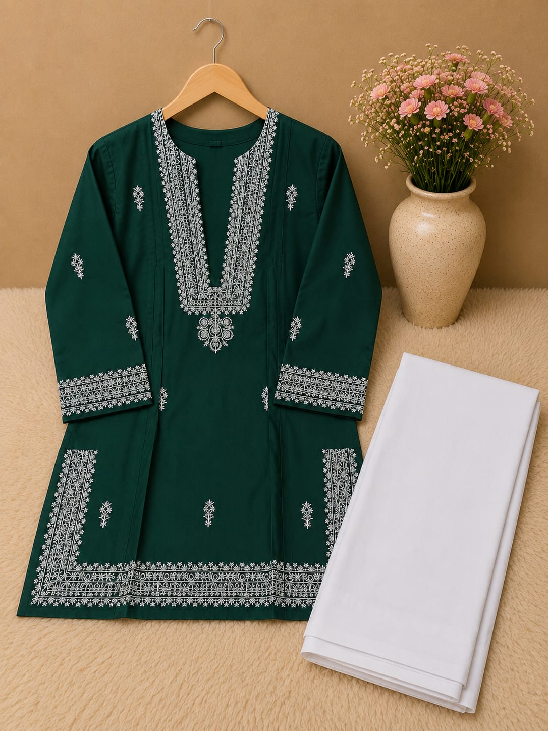 14 August Special 2 Piece Cotton Suit | Independence Day Premium Outfit for Women