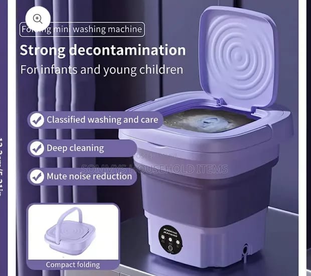 Portable Mini Folding Washing Machine