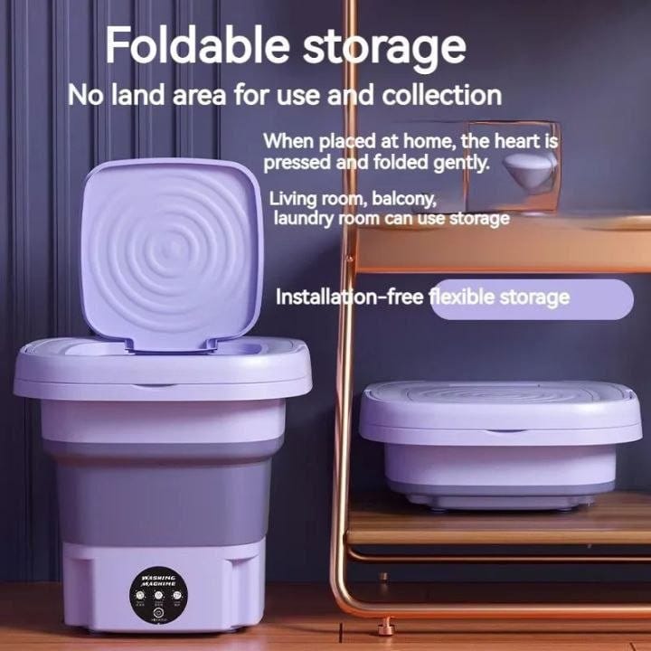Portable Mini Folding Washing Machine