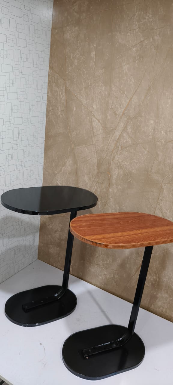 C Shaped Side Table
