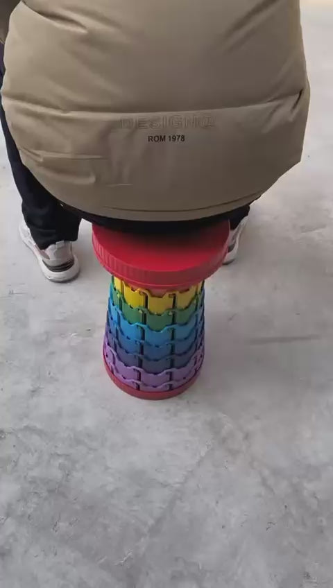 Foldable Telescopic Stool
