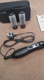 Energy YU-686 3-in-1 Hair Brush | Professional Hair Styling Brush with Pouch & Box