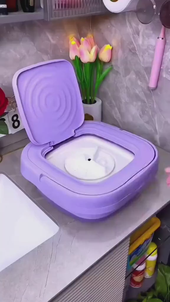 Portable Mini Folding Washing Machine