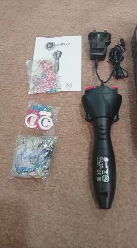 Energy Twist Secret Hair Twister | Heavy Duty Hair Styling Tool with Accessories