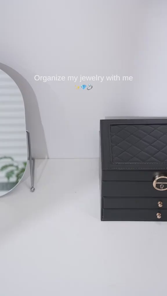 Premium Imported PU Leather Jewellery Box